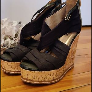 CHARLOTTE RUSSE cork wedges